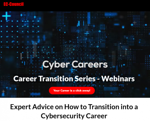 EC-Council - Career Transition Series Webinars